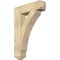 Ekena Millwork Thorton Craftsman Rough Sawn Bracket, Douglas Fir, 6"W x 26"D x 38"H BKT06X26X38THR04RDF - alternate 1